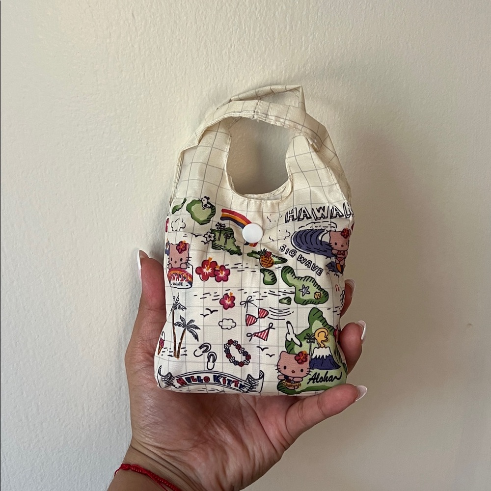 Hawaii Hello Kitty Foldable ECO tote shopping bag